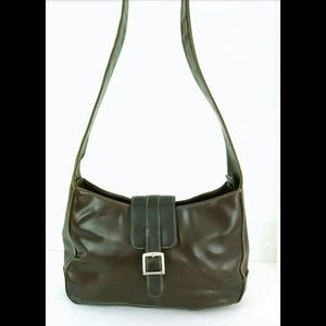 Relic Brown Leather Shoulder Hobo Bag Purse